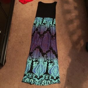 Maxi dress from saved by the dress.